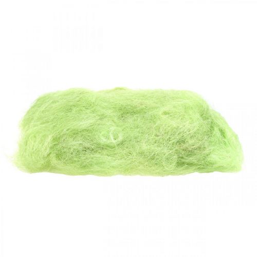 Floristik24 Sisal May Fibre Naturelle Décorative Verte Fibre de Sisal 300g