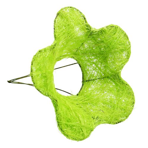 Floristik24 Support floral en sisal vert clair Ø 15 cm