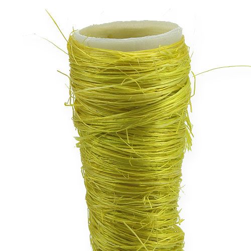 Floristik24 Sac sisal vert clair Ø1,5cm L15cm 20 pcs