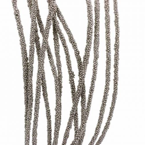 Floristik24 Guirlande succulente suspendue verte, bronze métallique 140cm