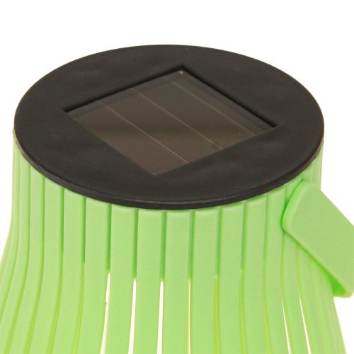 Floristik24 Lampe suspendue lanterne de jardin solaire LED 4 couleurs Ø14,5cm 4pcs