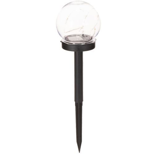 Lampe de jardin, globe lumineux avec piquet de terre pour éclairage extérieur, 36 cm, lot de 4 acheter | Floristik24.fr