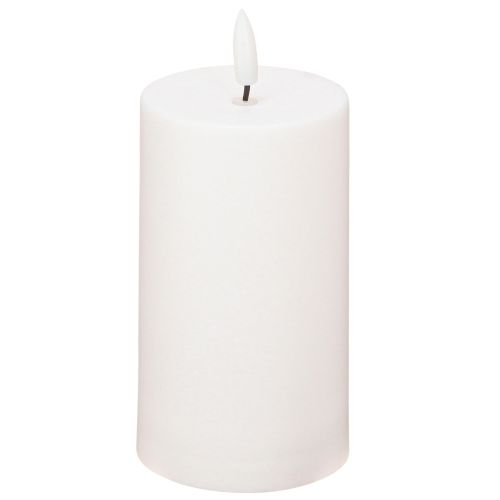 Article Bougie solaire LED bougie solaire blanc blanc chaud Ø7cm H15cm