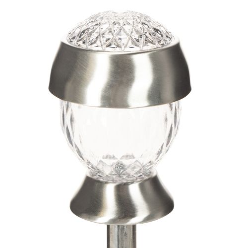 Lampes Solaires Sphériques avec Piquet pour Jardin, Lot de 4, 36 cm | Floristik24.fr