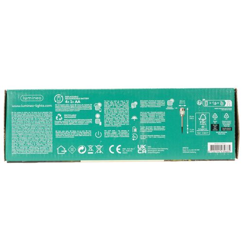 Lampes Solaires Sphériques avec Piquet pour Jardin, Lot de 4, 36 cm | Floristik24.fr