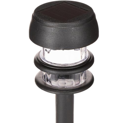 Lampes solaires de jardin avec piquet, lampes d'extérieur pour allées de jardin, 35 cm, lot de 6 | Floristik24.fr