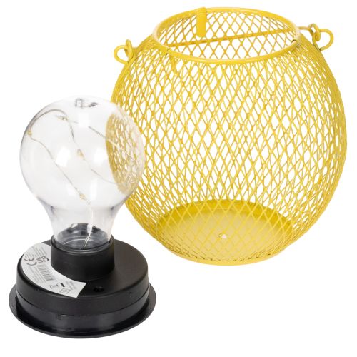 Article Lanterne solaire pour jardin et terrasse au design moderne en métal, 12 cm