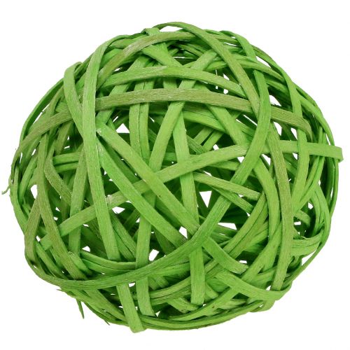 Floristik24 Spanball vert clair Ø8cm 4pcs