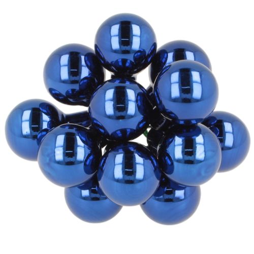 Mini boules de Noël sur fil de fer, baies miroir, 20 mm, 140 pièces | Floristik24.fr