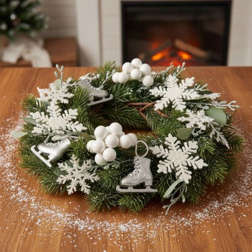 ProductNameMini boules décoratives en verre sur fil, blanches mates et brillantes, 25 mm, lot de 140/ProductName
ProductDescription<h2>Mini boules blanches en verre sur fil pour vos décorations florales</h2>
<p>Ce lot comprend 140 mini boules en verre bla | Floristik24.fr