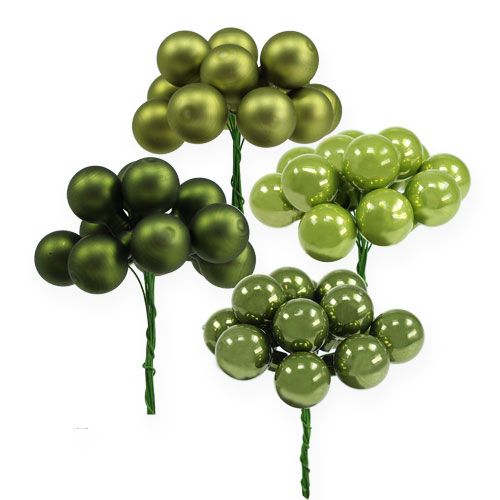 Floristik24 Miroir baies Waldmarie Mix 20mm 140p