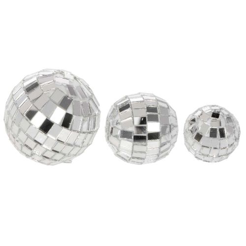 Boules décoratives miroir