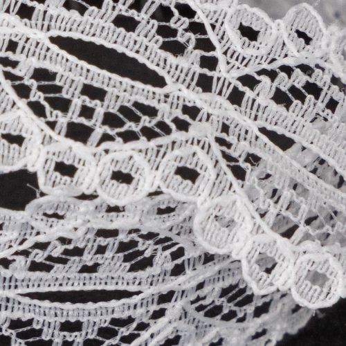 Ruban décoratif en coton motif