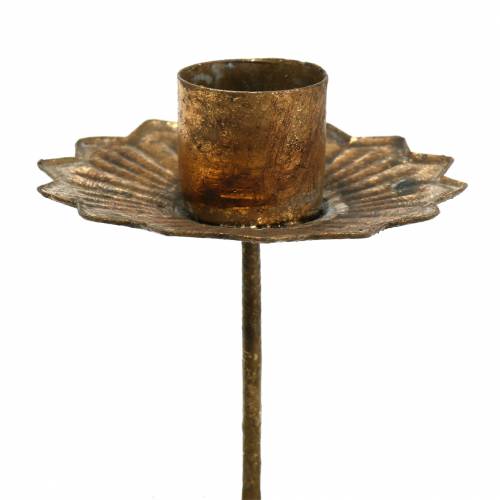 Floristik24 Bougeoir Couronne de l&#39;Avent pour bougeoir bâton Ø7cm 4pcs