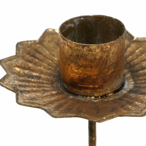 Floristik24 Bougeoir Couronne de l&#39;Avent pour bougeoir bâton Ø7cm 4pcs