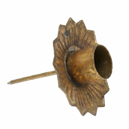 Floristik24 Bougeoir Couronne de l&#39;Avent pour bougeoir bâton Ø7cm 4pcs
