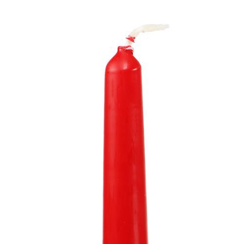 Article Bougies coniques 250/23 rubis (12 pcs.)