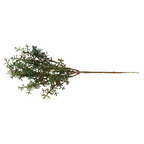 Floristik24 Pic à thym vert artificiel 26cm 6pcs