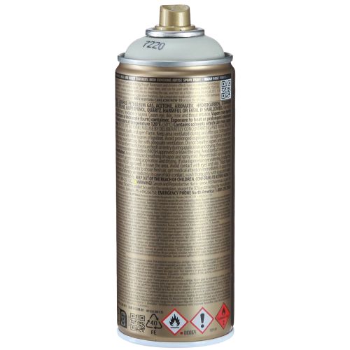 Article Peinture en aérosol céramique acrylique Montana Gold 400 ml