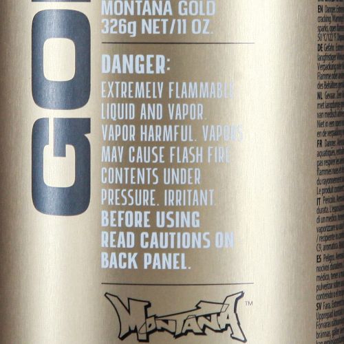 Article Peinture en aérosol bleu mat Montana Gold 400 ml
