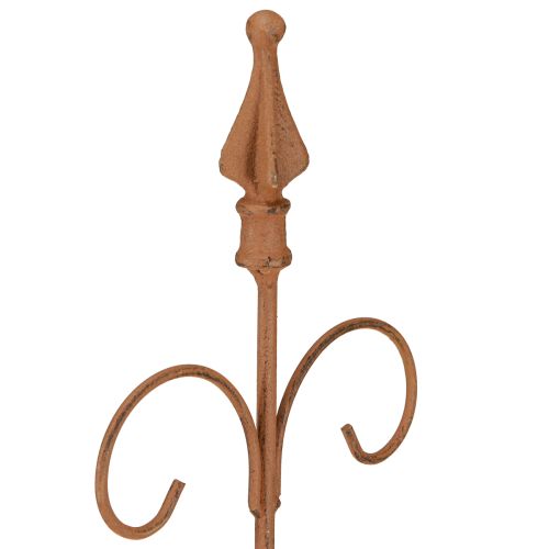Floristik24 Décoration de jardin vintage Piques déco rouille 58cm 3pcs