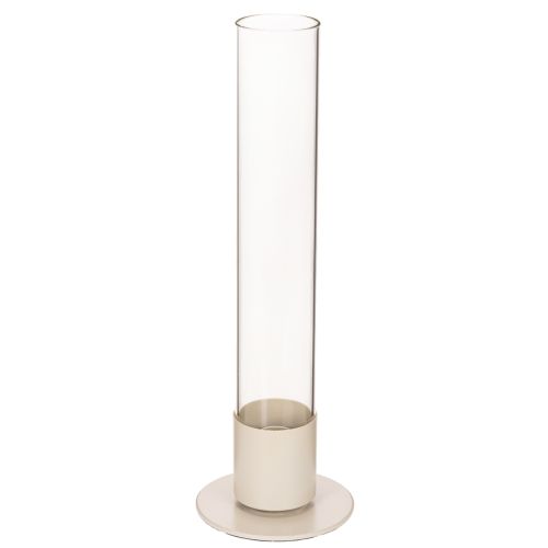 Chandelier moderne en métal avec cylindre en verre et base 31 cm acheter | Floristik24.fr