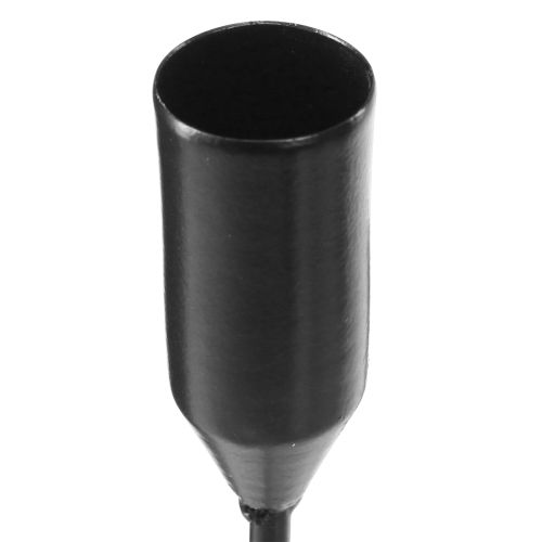 Article Bougeoir en métal pour 6 bougies, noir, Ø20 cm, H31 cm