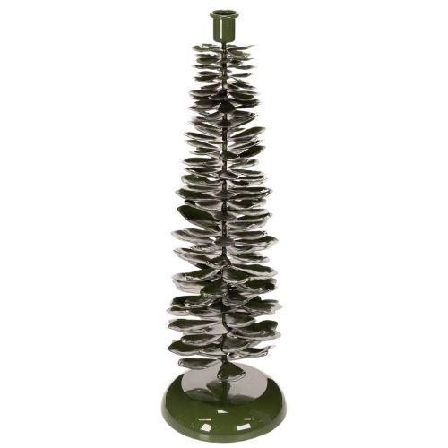 Chandelier en métal vert en forme de sapin, hauteur 45 cm acheter | Floristik24.fr