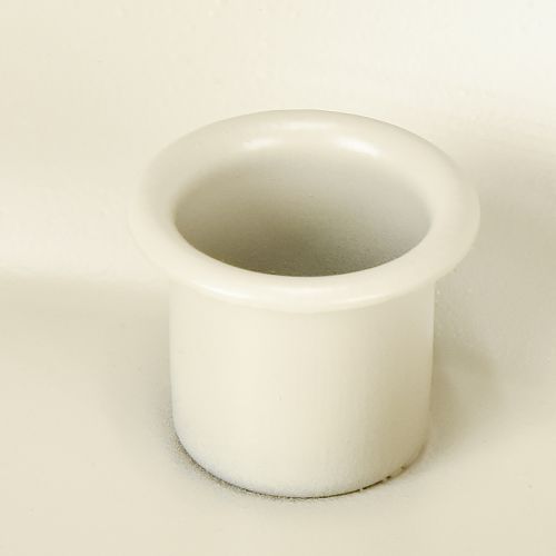 Article Bougeoir conique pour 4 bougies, coupe à bougie, métal gris, Ø30cm