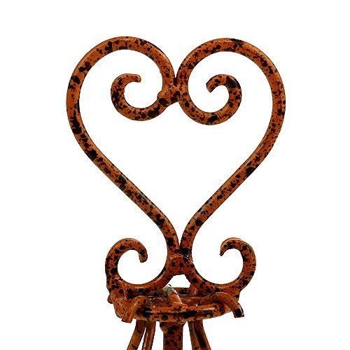 Floristik24 Support avec porte-bougies dʻarbre marron Ø16cm H27cm