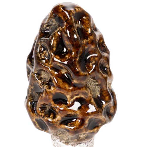 Morilles artificielles décoratives à piquer pour pots de fleurs et tables, 13 cm, lot de 2 | Floristik24.fr