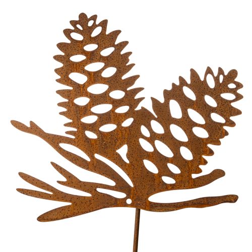 Piquet décoratif en métal motif pomme de pin 96 cm acheter | Floristik24.fr