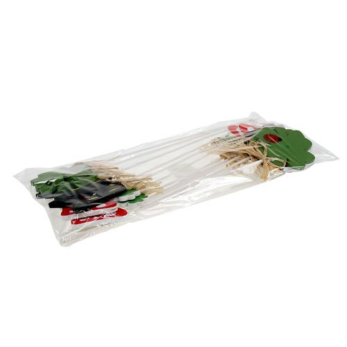 Floristik24 Connecteur avec symbole porte-bonheur 6,5-8cm 12pcs