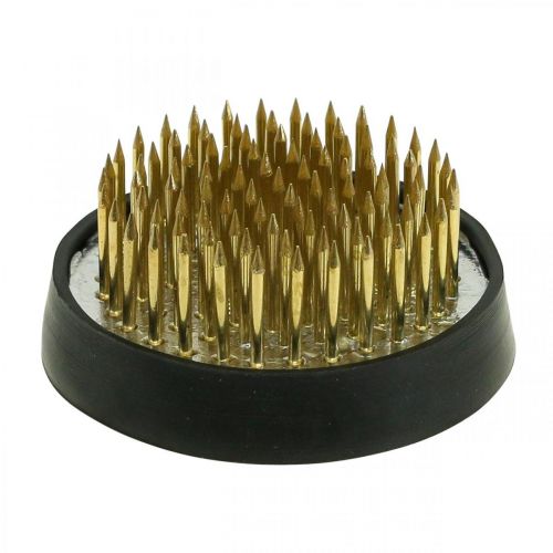 Article Pique-fleurs Kenzan pour ikebana Laiton Rond Ø 40mm