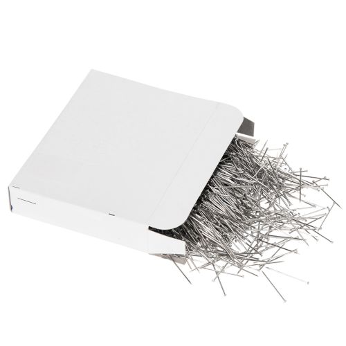 Floristik24 Épingles en fer argenté, nickelées, 105/30 mm, 500 g