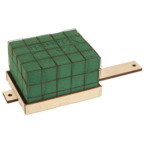 Base en brique de mousse florale en bois Florette Eco 12×10cm