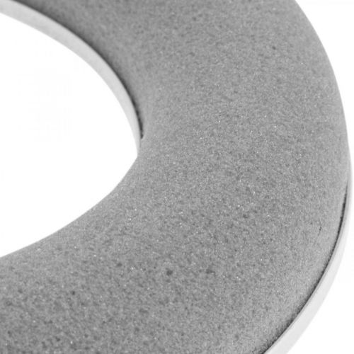 Article Couronne en mousse florale, anneau H3,5 cm Ø25 cm, 6 pièces