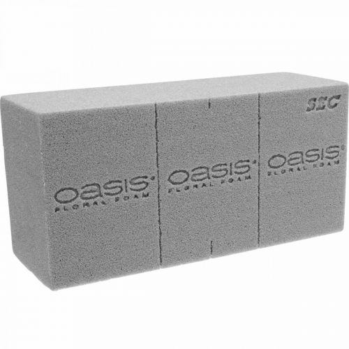 Mousse florale pour fleurs séchées Masse florale sèche 23x8x11cm