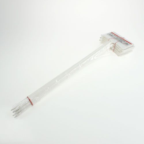Article Etiquettes échangeables pour plantes Blanc Incliné 53cm 10pcs