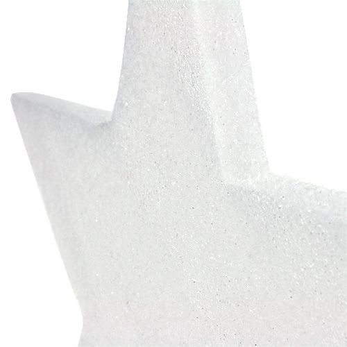 Floristik24 Grande étoile à suspendre Blanc 45cm L56cm 1pc