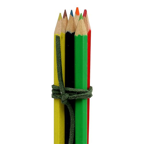 Article Botte de crayons de couleur sur pique 10 p.