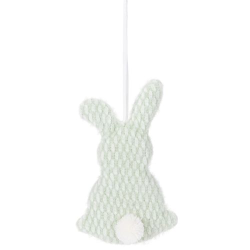 Article Lapin de Pâques à suspendre, une jolie décoration printanière pour l'intérieur, 13 cm, lot de 3