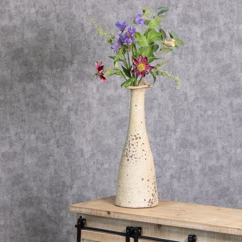 Article Bouquet de fleurs artificielles aux fleurs colorées, agencé avec art pour une décoration élégante, 60 cm