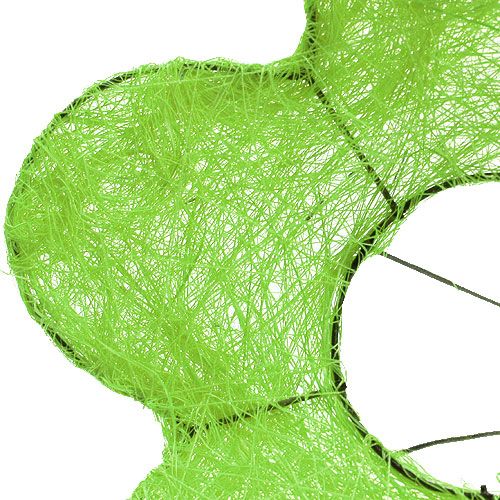 Floristik24 Manchette sisal 20cm vert clair 8 pcs