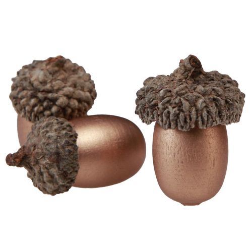 Article Glands de décoration à disperser automne hiver or 3cm 36 pcs