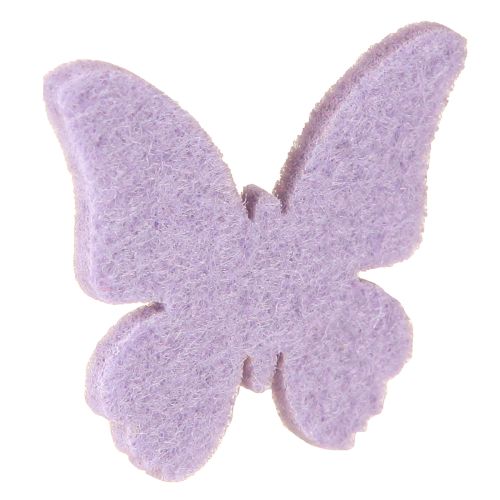 Article Décoration à disperser Fleurs de papillon de printemps 6 couleurs 4 cm 72 pièces