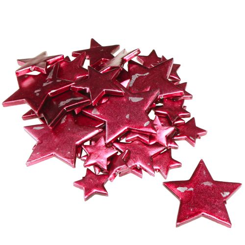 Article Confettis Étoiles Décoratives Baies Ø3/4/7cm – 2e Choix – 44 pcs