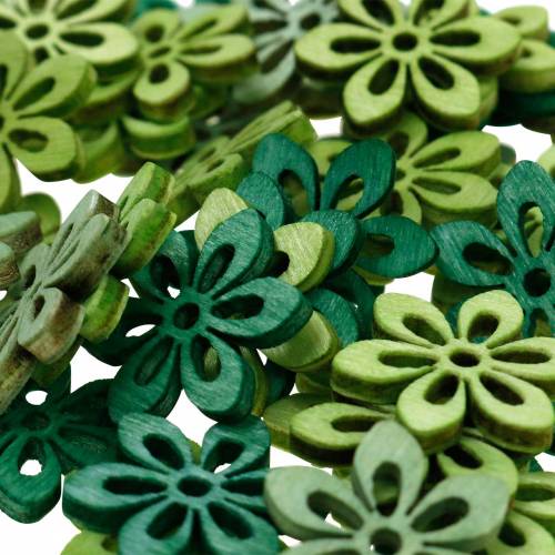 Saupoudrer de fleur de décoration vert, vert clair, fleurs de bois de menthe à saupoudrer 144p