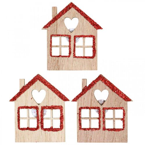 Floristik24 Décoration à parsemer Noël Décoration de Noël maison 4.5×5cm 72p