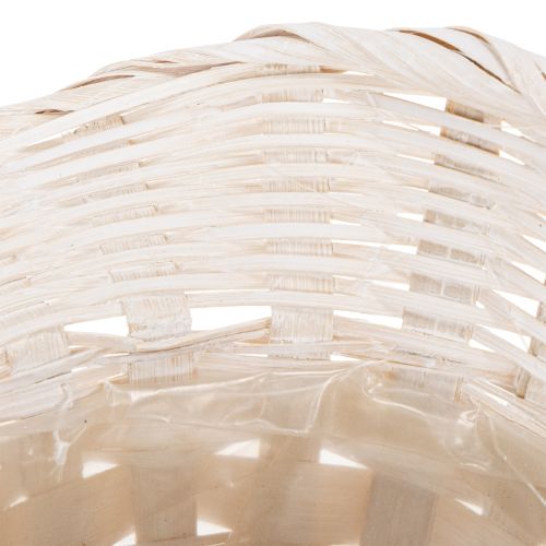 Article Panier à fleurs et pétales, 36 cm, 3 pièces